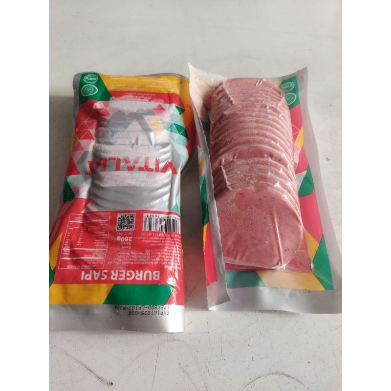 

Daging Burger mini Vitalia isi 20