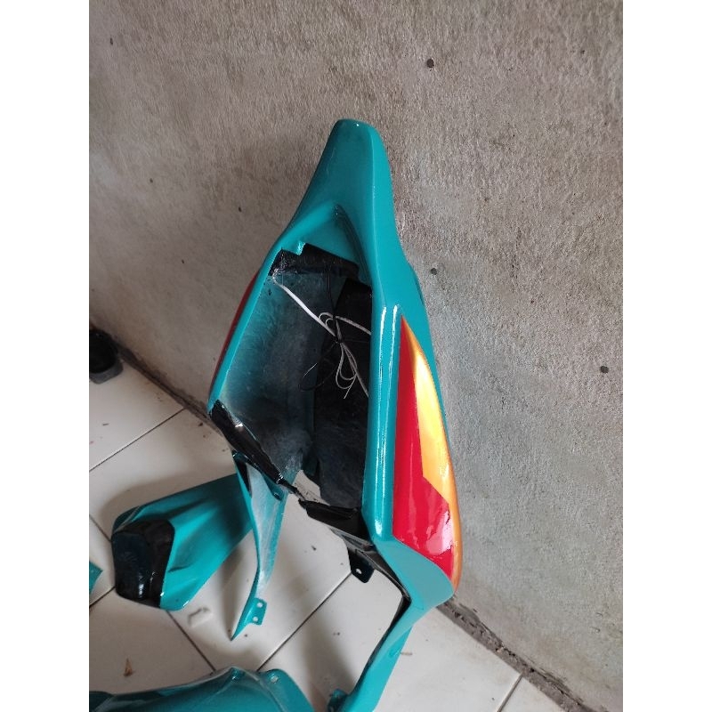body belakang model zx25r PNP ke ninja 250fi old