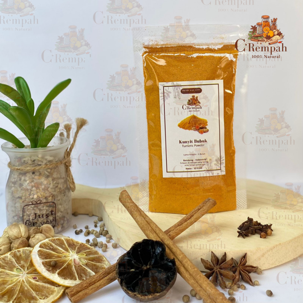 

Kunyit Bubuk 50 gram I Tumeric Powder 50gram