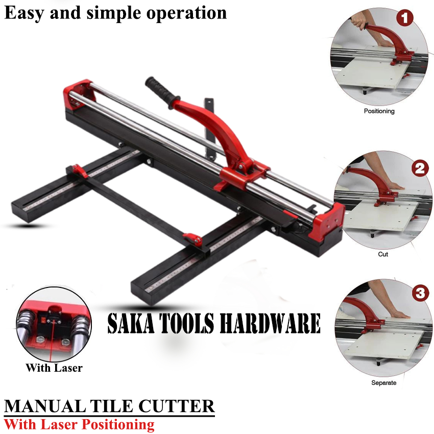 Alat Pemotong Granit Keramik 80cm Manual Tile Cutter 80 CM With Laser Alat Potong Keramik Granit Ger