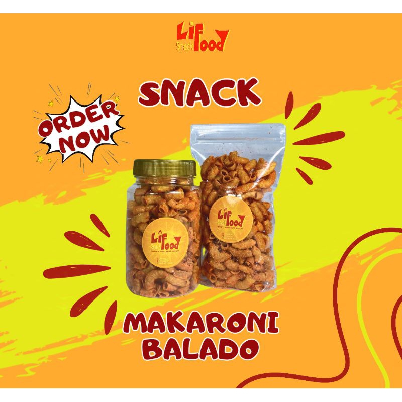 

Makaroni Balado - 70 gram, 1/4 gram - Rasakan Nikmatnya - lifood_id