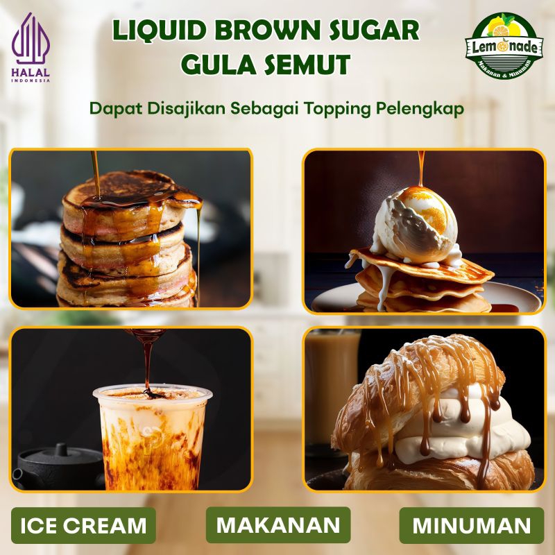 

RB Gula Aren Cair - Jerigen 1,3KG / Gula Semut / Plum Sugar Premium