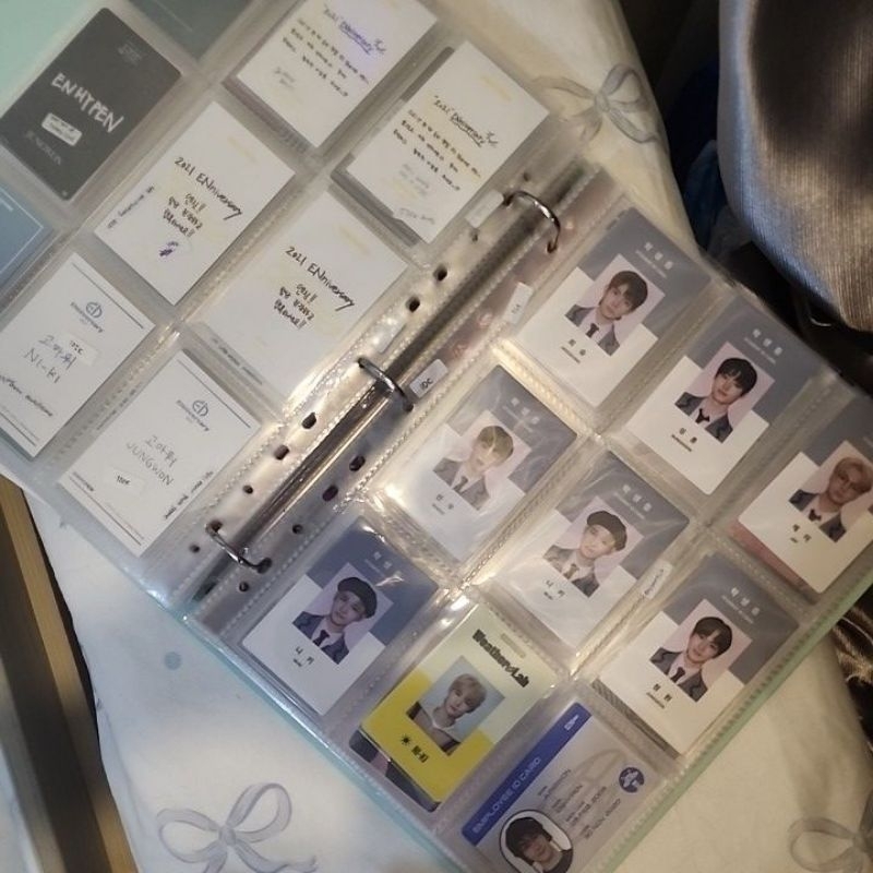 all enhypen photocard collection including broadcast