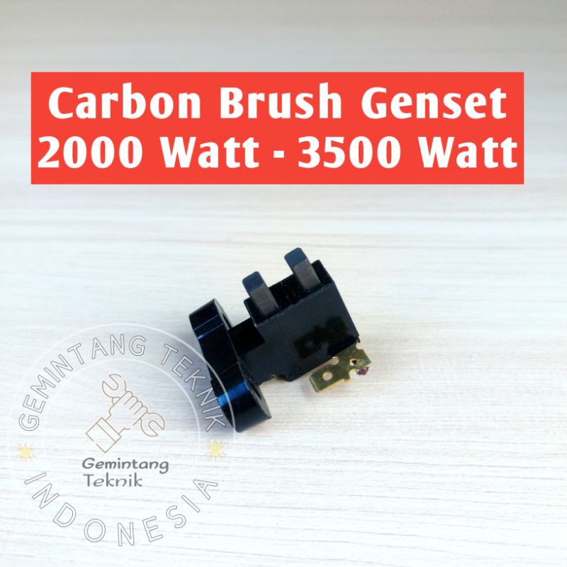 Carbon Brush Brostel Arang Genset 2000 Watt - 3500 Watt / Brostel Genset 2000 Watt - 3500 Watt