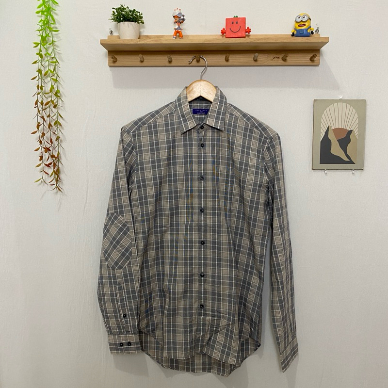 kemeja panjang pria zara man original kondisi bagus size S