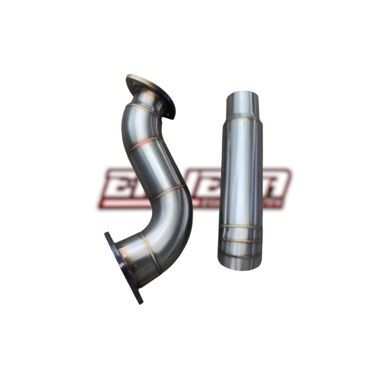 downpipe pajero exceed & tailpipe erjela exhaust