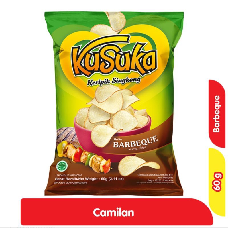 

KuSuka keripik singkong barbeque 60g