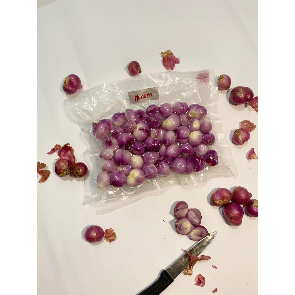 

Bawang Merah Kupas 1/2 Kg