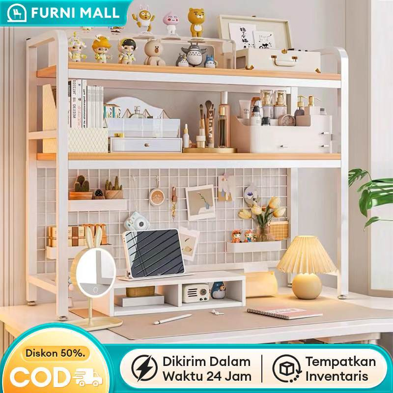 Rak Desktop Rak buku Storage Rak Organizer Desktop Rak Meja Stationery Rak Polaroid  Desk Organizer
