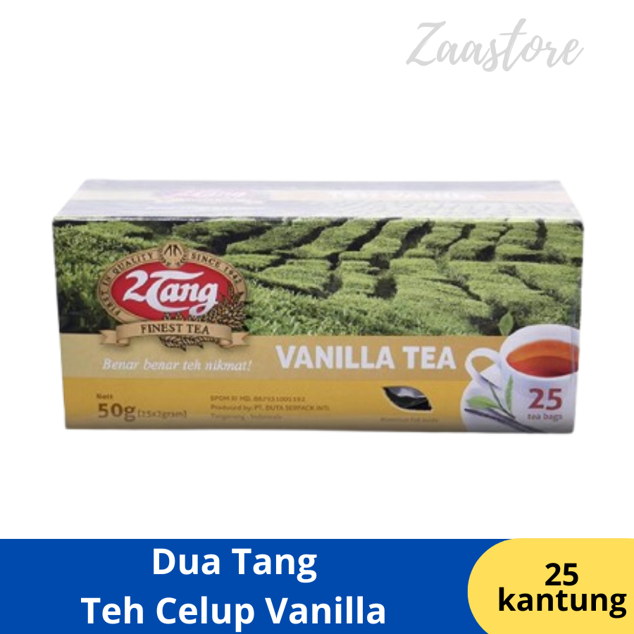 

Dua Tang Teh Celup Vanilla 25 Kantung 50gr