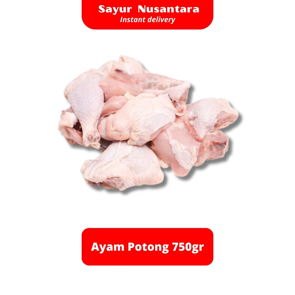 

Daging Ayam Potong 750gr - Sayur Nusantara KIRIM INSTANT