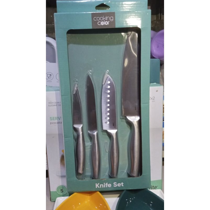 Cooking Color Pisau set tanpa Sambungan