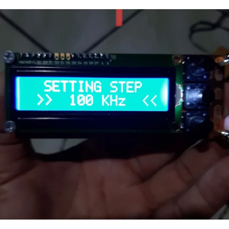 Control LCD pengganti Dipswitch pada PLL TX  IC TC9122 atau MC145151
