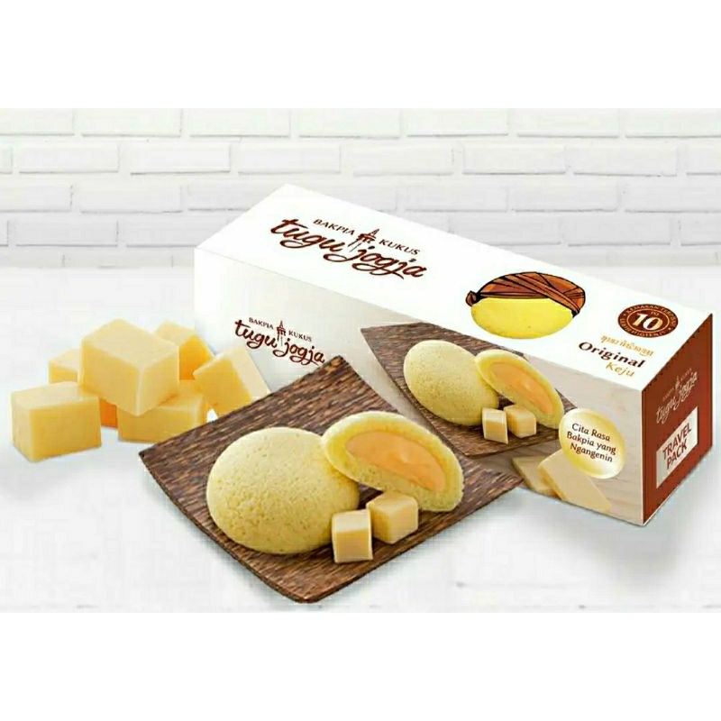 

Bakpia Kukus Tugu Jogja Original Keju Travel Pack isi 10