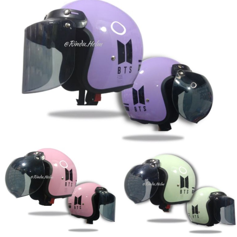 TRENDTERBARU helm bogo BTS Dewasa SNI