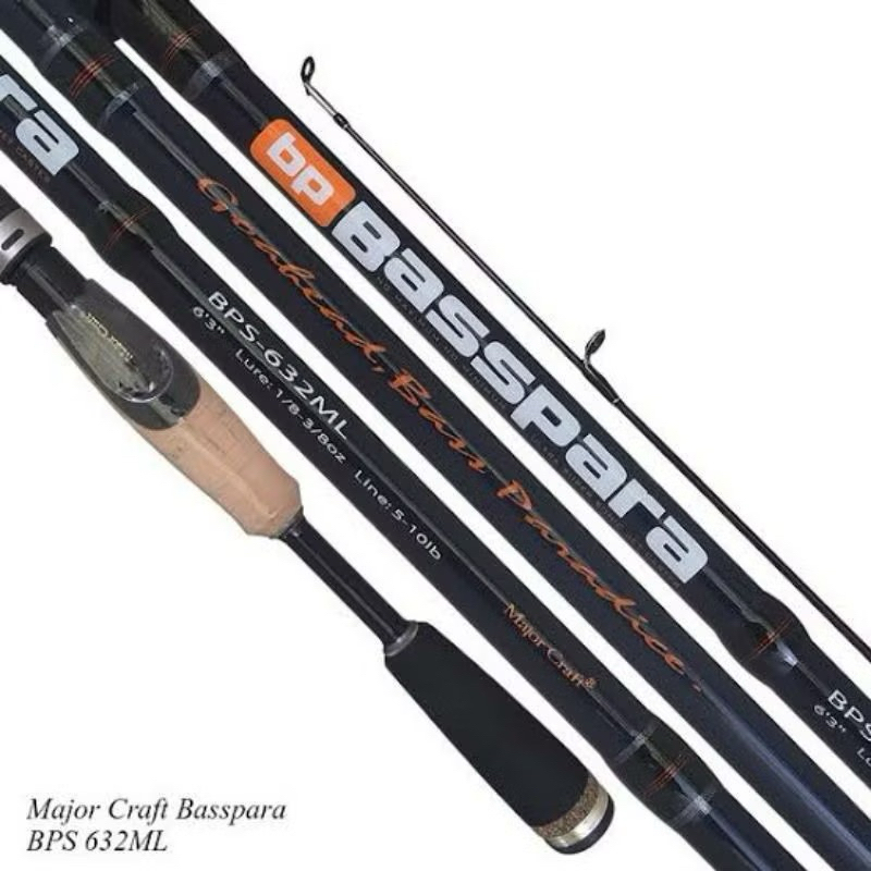 Joran Majorcraft Basspara Spinning | BPS 632ML | BPS 662ML