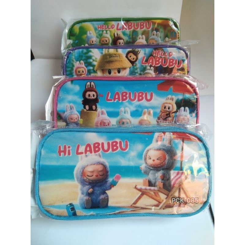 

Dompet Pensil Labubu / Tempat Pensil Viral Labubu the monster Macarone