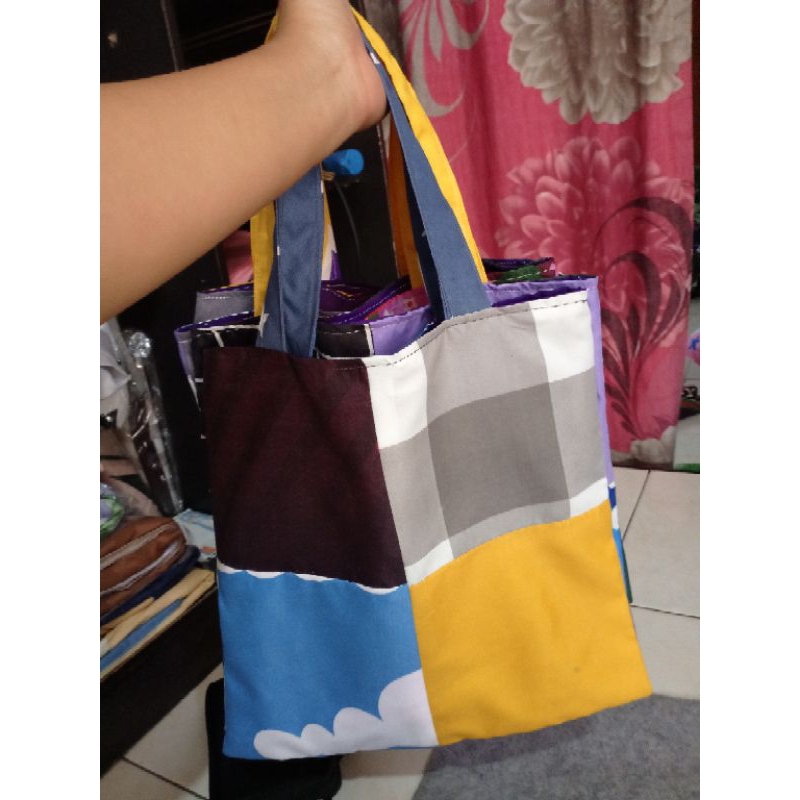 tote bag tas kain perca tas kain