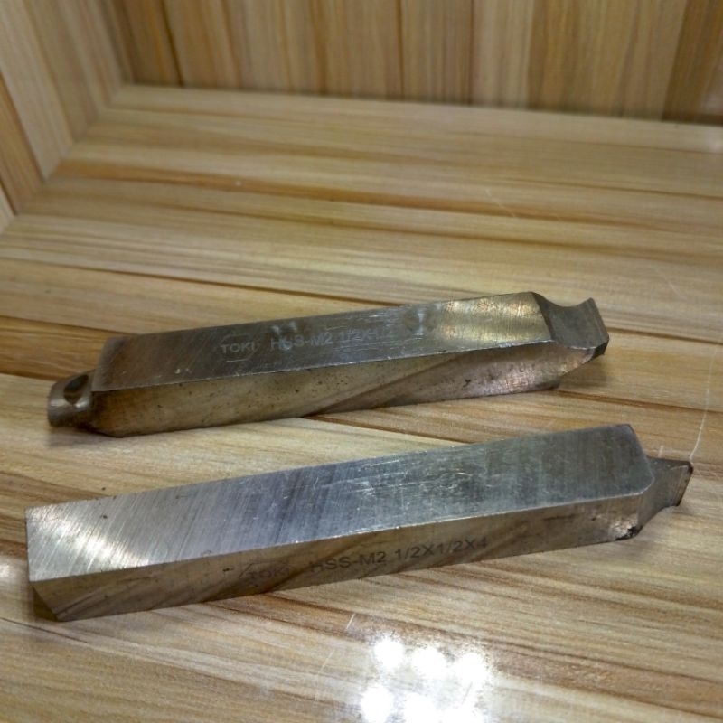 pahat TOKI HSS-M2 1/2×1/2×4 mata pahat bubut bekas second mulus 1/2×4