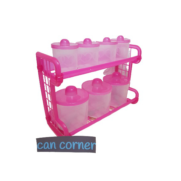 Rak Tempat Bumbu Dapur Set