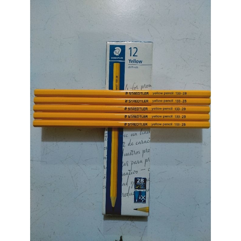 

PENSIL STAEDLER ECERAN / Pensil Staedler Yellow 2B - 133 - 1 pcs