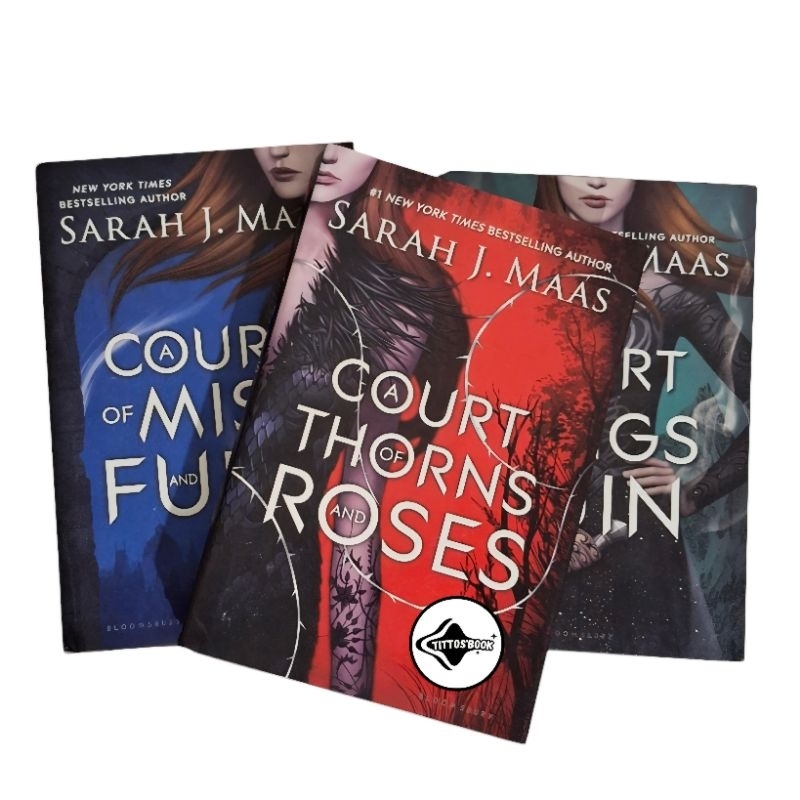 NOVEL ACOTAR SERIES, A COURT OF THRONS AND ROSES, A COURT OF WINGS AND RUIN, A COURT OF MIST AND FUR