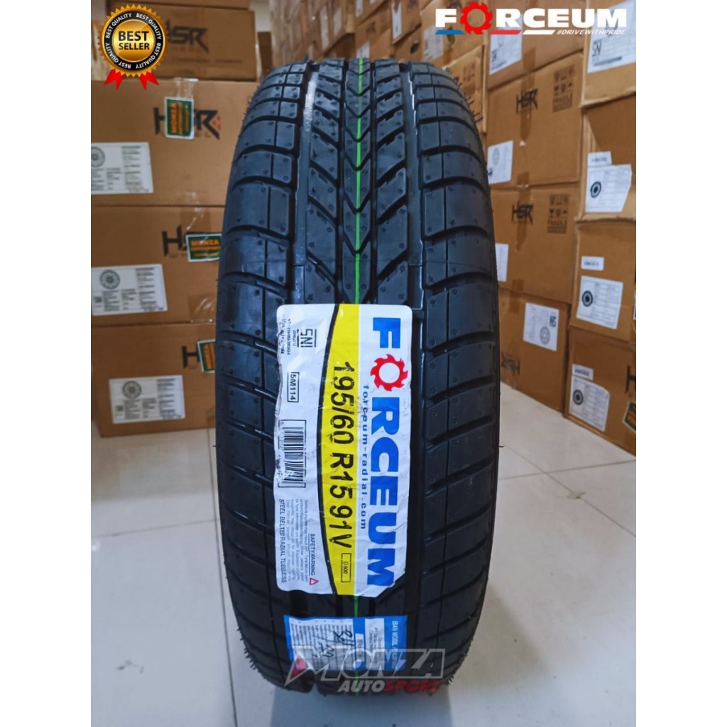 Ban mobil tubles 195/60 R15 Forceum D600