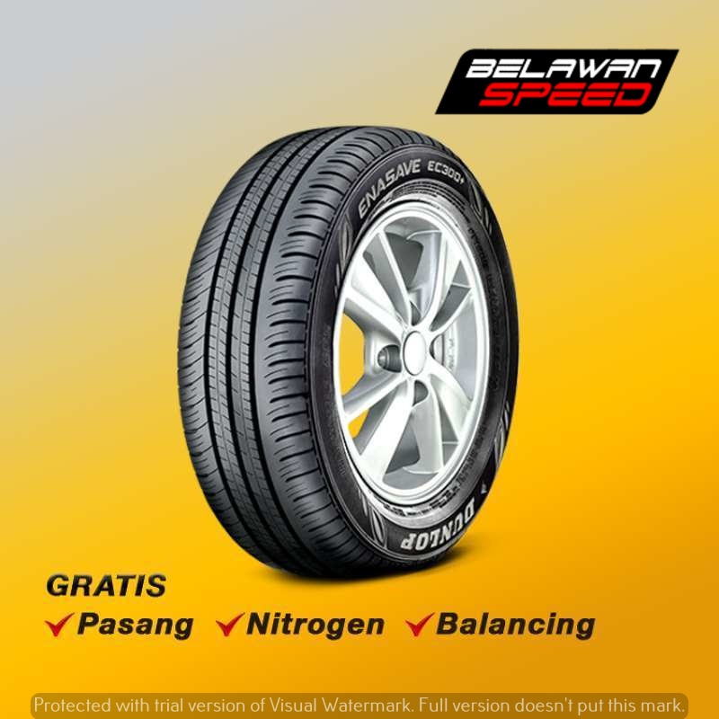 BAN MOBIL MERK DUNLOP ENASAVE UKURAN 195 60   RING 16 R16