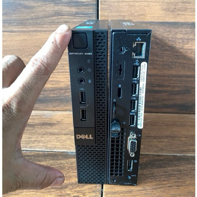 MINI PC DELL 3020 CORE I3 GEN 4 RAM 4 GB SSD 120 GB SIAP PAKAI