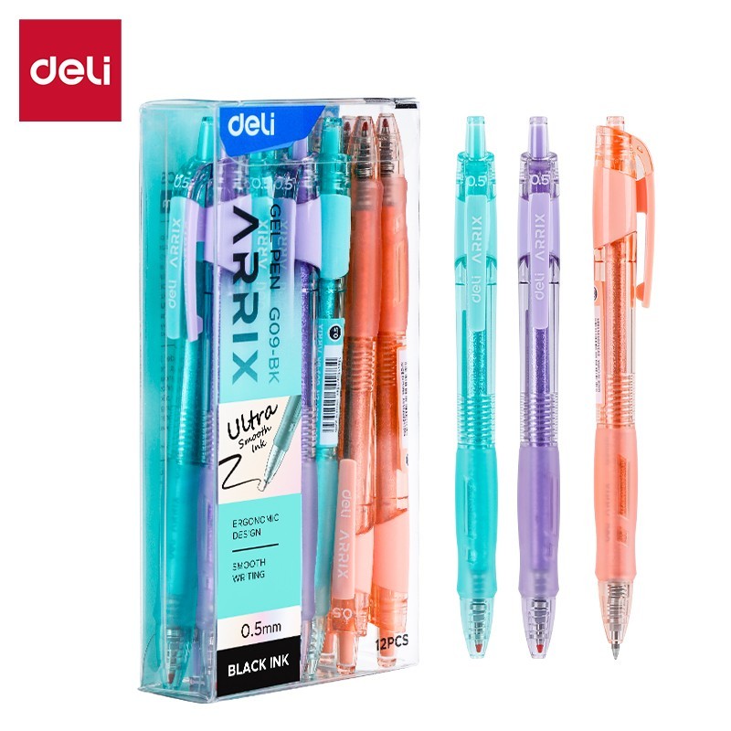 

Pel Pen G09 - Bk Deli 0.5mm