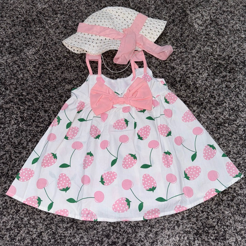 Dres 1-2 tahun anak perempuan 1 tali