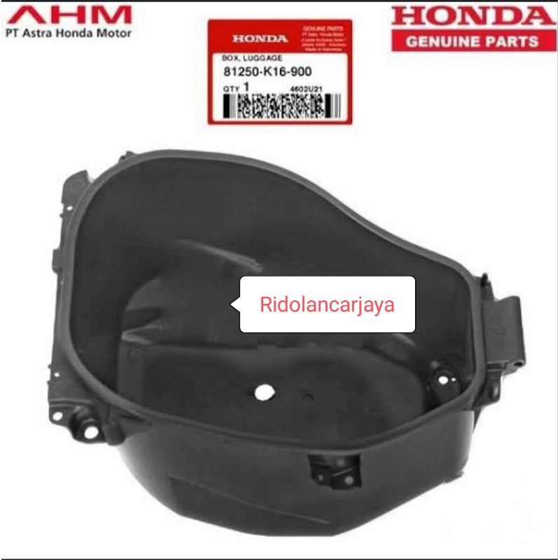 BOX BAGASI BOX LUGGAGE SCOOPY FI ESP 81250-K16-900 ORIGINAL HONDA AHM