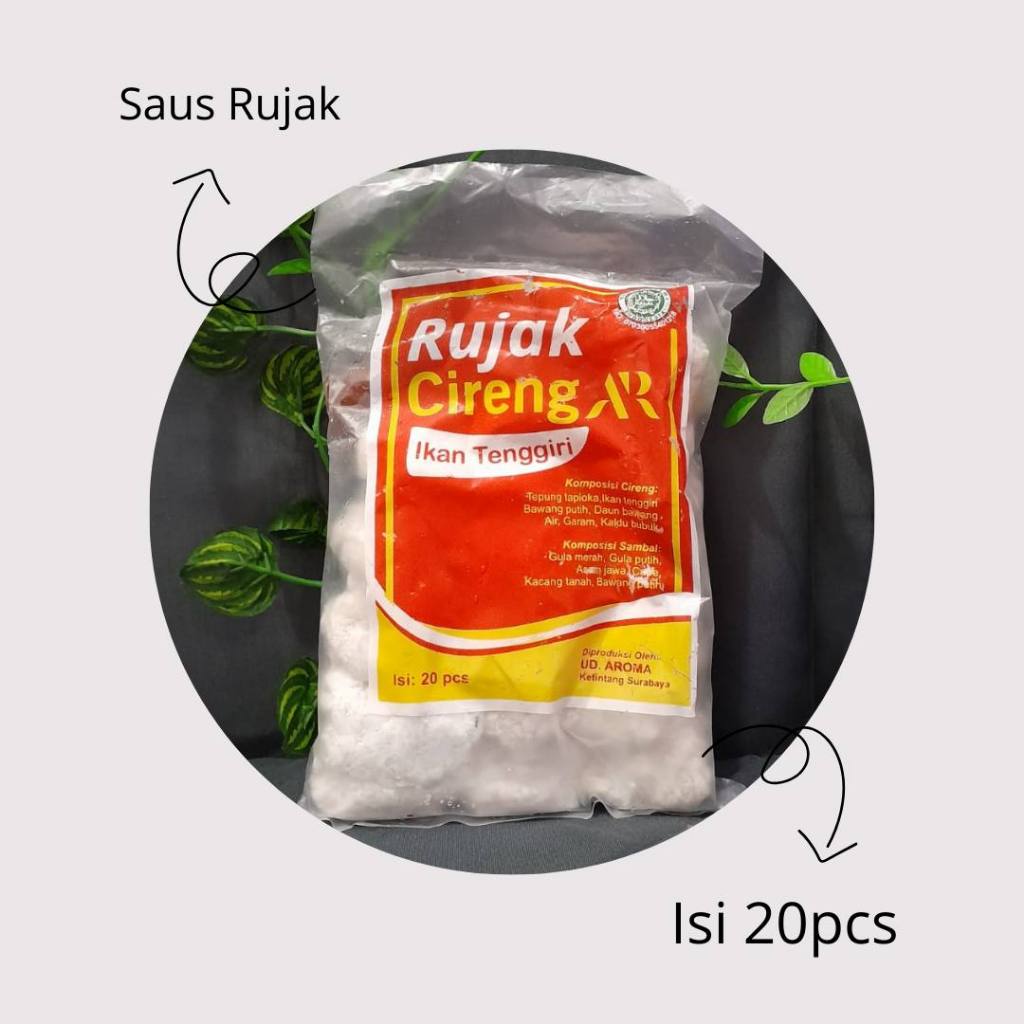 

[FF FROZEN] CIRENG SALJU BUMBU RUJAK ISI 10 BIJI PREMIUM