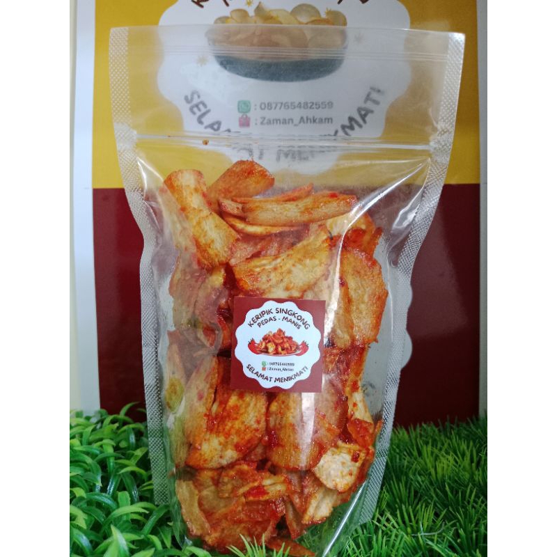 

kripik singkong pedas manis 250 gram