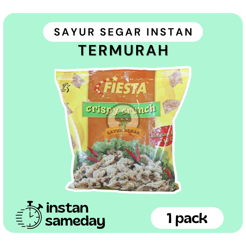 

CRISPY CRUCH 300gr , FIESTA , Ayam Frozen -Sayur Segar Instan