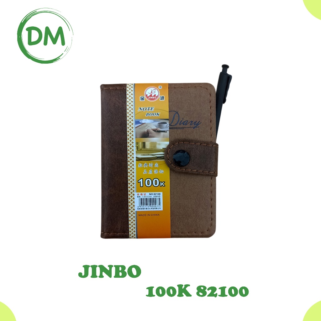 

82100 JINBO MINI AGENDA NOTEBOOK WITH PEN