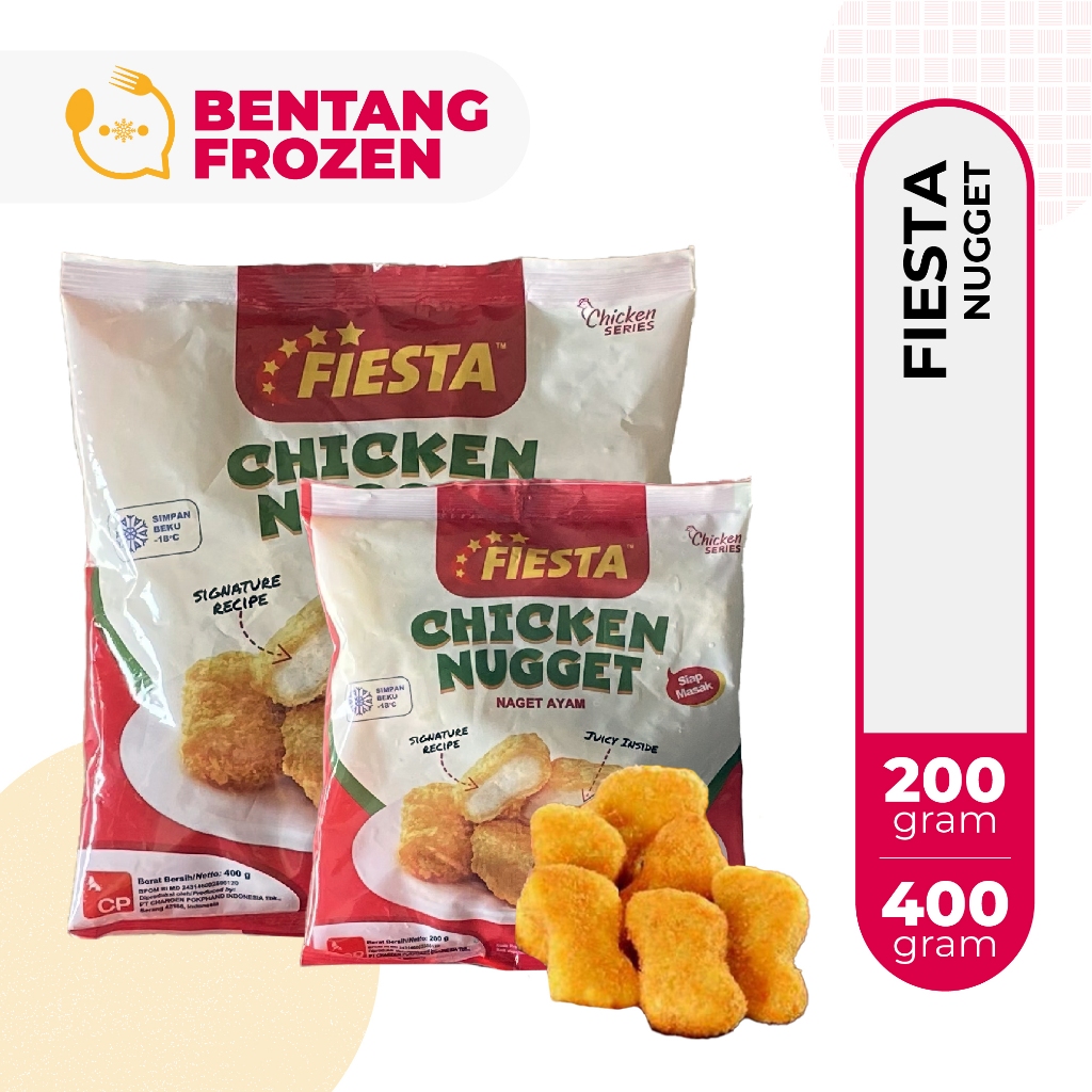 

Fiesta Chicken Nugget 200-400gr | Nugget Ayam