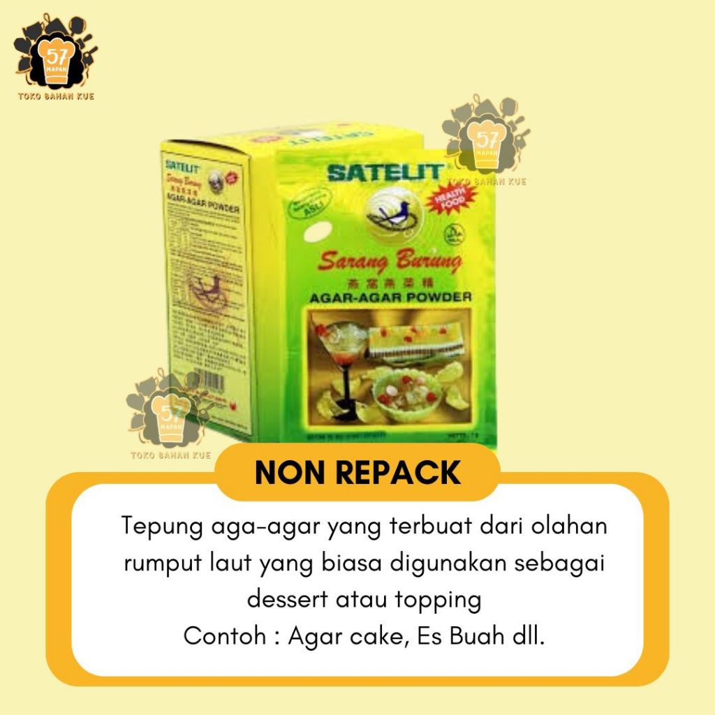 

AGAR SATELIT SARANG BURUNG 7 GR (BOX)