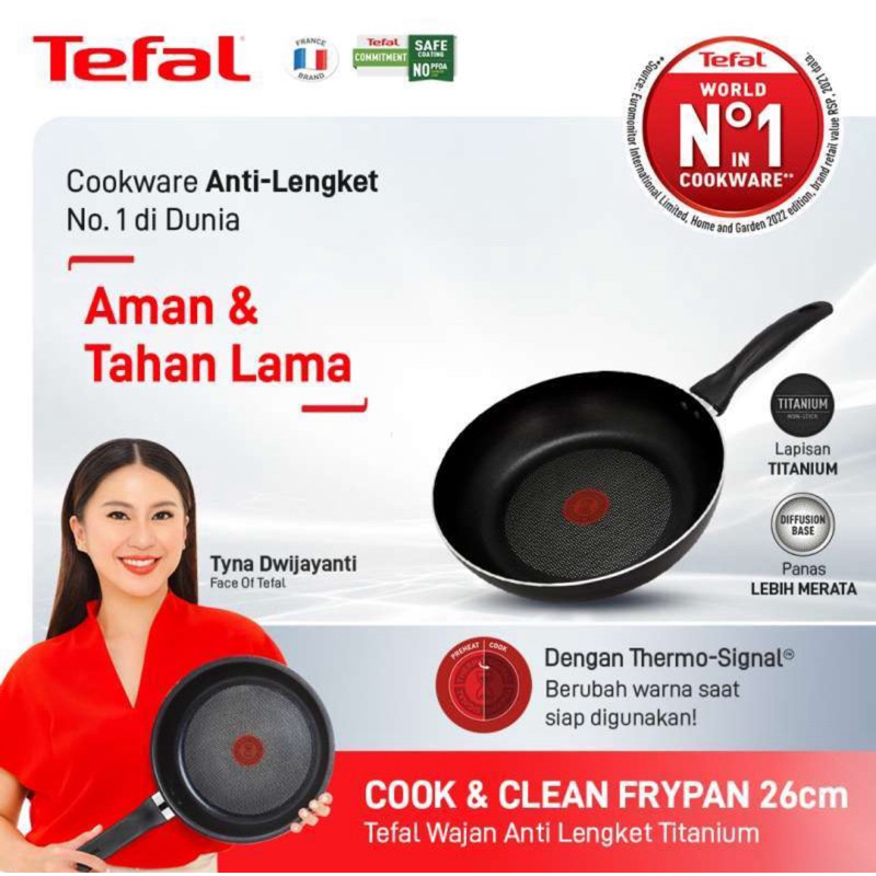 Tefal Cook and Clean 26 cm