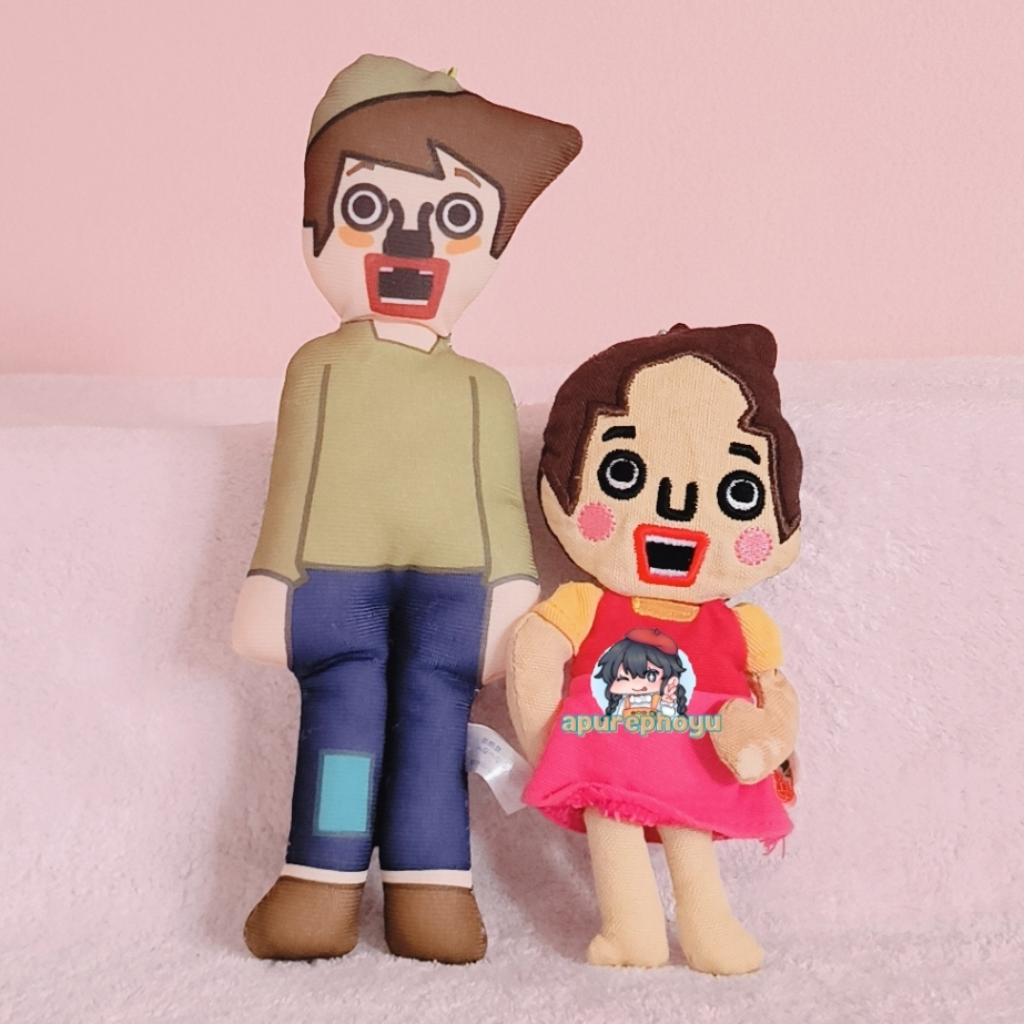 Gantungan Boneka Heidi Girl Of The Alps Heidi and Peter Plush Strap