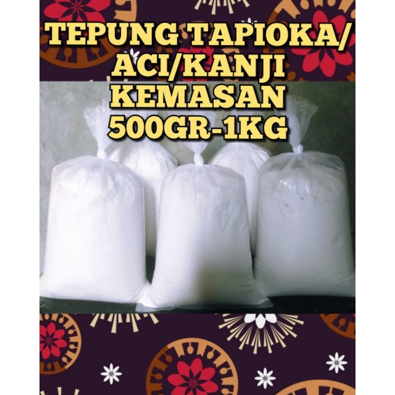 

Tepung tapioka Asli Bogor 500gr-1kg