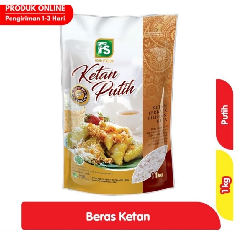 

FOOD STATION Beras Ketan Putih 1 kg