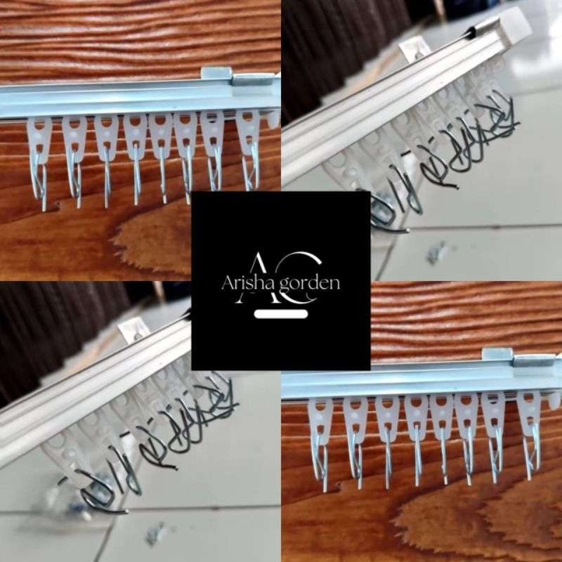 BATANG GORDEN KOTAK/TIANG KORDEN MODEL BIASA LENGKAP CANTOLAN RODA KAKI TUTUP SERElEK