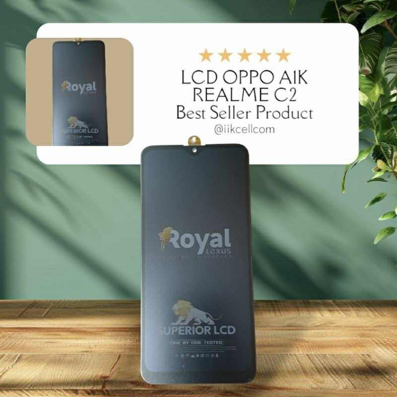 LCD Oppo A1K Realme C2 Best Seller Product [Crown Meetoo OG Super Royal]