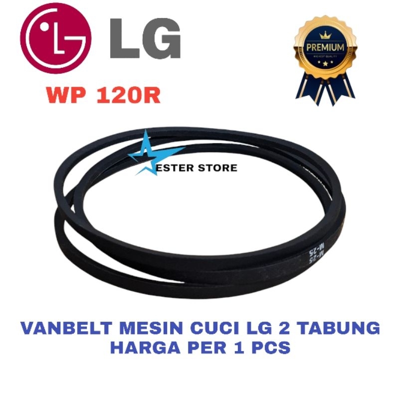 Vanbelt fanbelt mesin cuci Lg wp120R vanbelt mesin cuci Lg 2 tabung