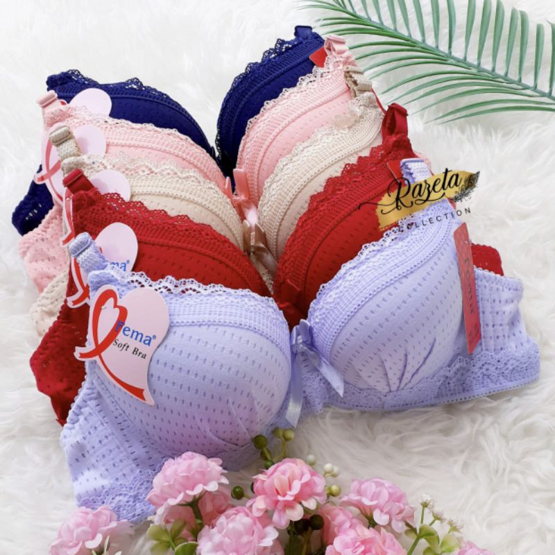 BRA BH FASHION WANITA/BH BUSA TEBAL KAWAT/FEMA/KAIT 3 34-38