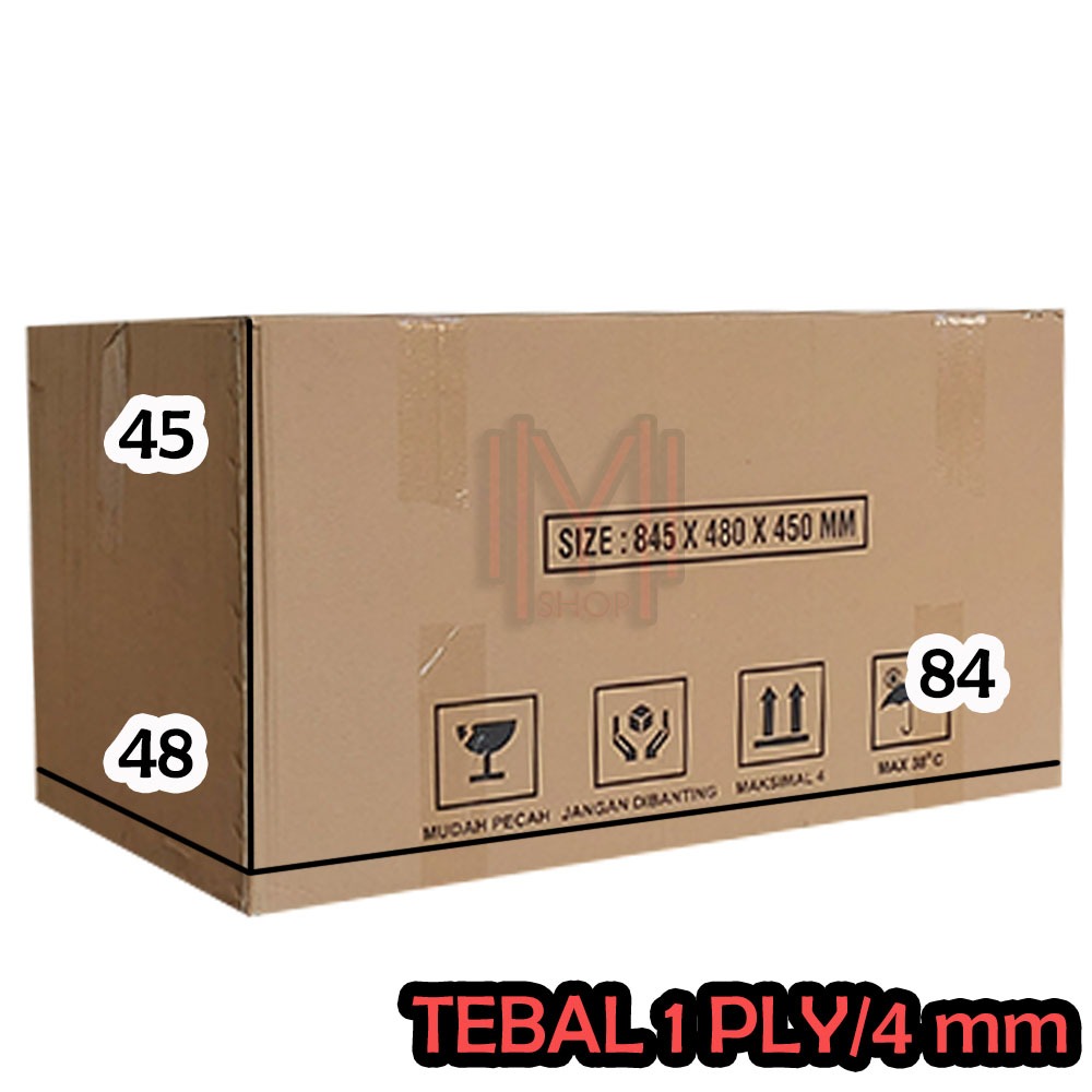 

Kardus Besar Pindahan Packing Tebal Jumbo Bekas Dus Packaging Box Pengiriman Penyimpanan Kotak 1ply 2ply Baru 2 layer 1 layer 2 ply 1 ply Super Karton Polos Paking Barang Kantor Arsip Kuat 60x40x40 Kemasan Murah Dynaplast Keras Single Double Wall WE31