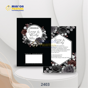 CETAK UNDANGAN PERNIKAHAN SIMPLE MEWAH ERBA 2403