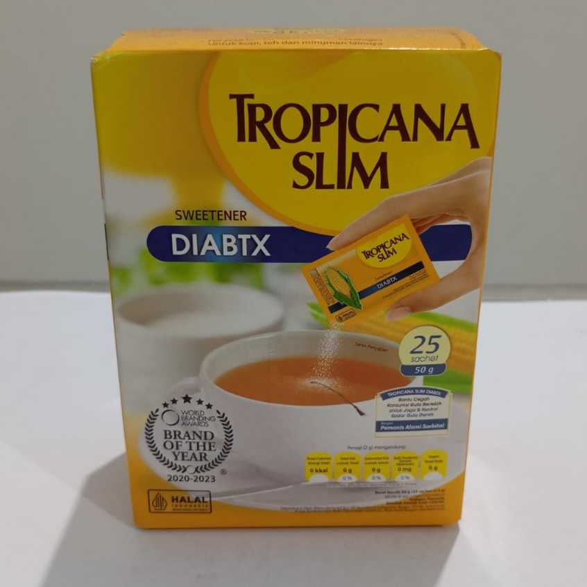 

TROPICANA SLIM SWEETENER DIABTX 1 BOX 25 SACHET