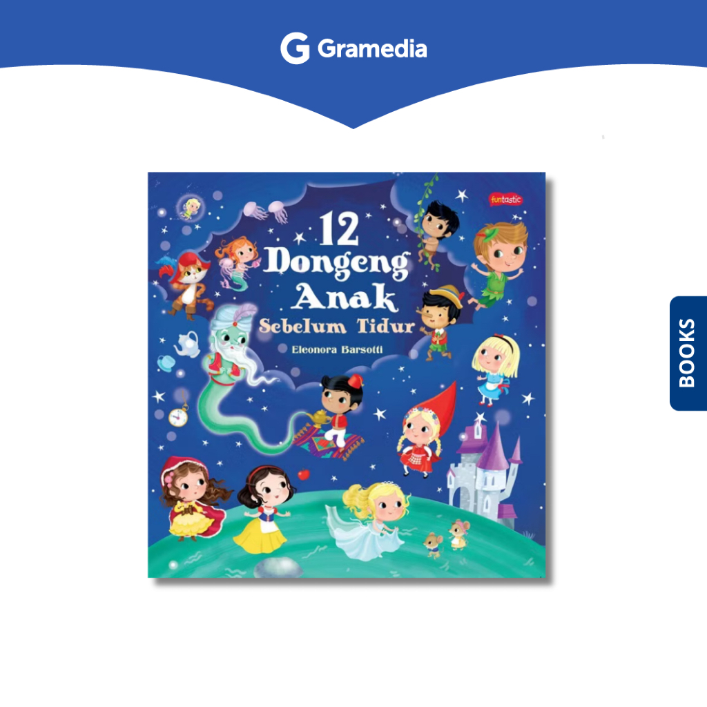 Gramedia Depok - Buku Anak 12 Dongeng Anak Sebelum Tidur